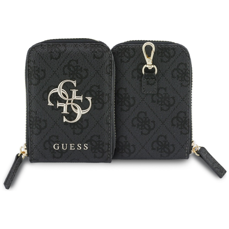 Guess Guess Universal Mobilrem med Plånbok 4G Metal Logo - Svart