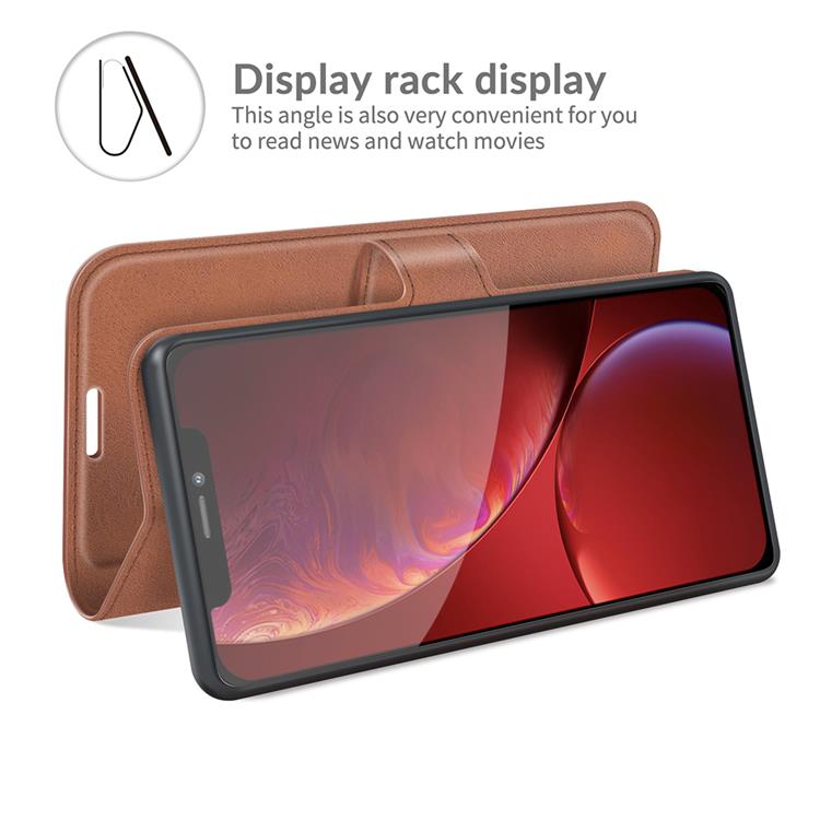 Boom of Sweden BooM RFID-Skyddat Plånboksfodral iPhone 12 Pro Max - Ljusbrun