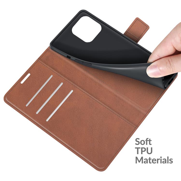 Boom of Sweden BooM RFID-Skyddat Plånboksfodral iPhone 12 Pro Max - Ljusbrun