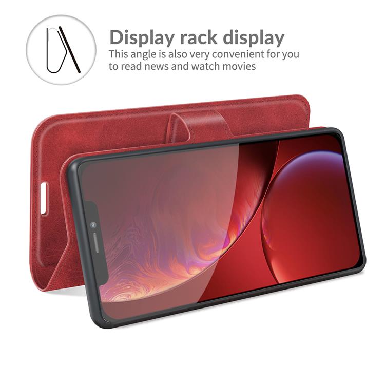 Boom of Sweden BooM RFID-Skyddat Plånboksfodral iPhone 12 Pro Max - Röd