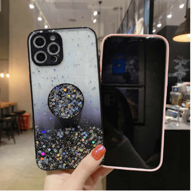 OEM Round Pop Grip Skal iPhone 13 Pro - Turkos