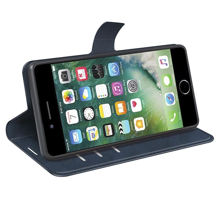 Boom of Sweden BooM RFID-Skyddat Plånboksfodral iPhone 7/8/SE 2020 - Blå