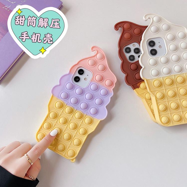 OEM Ice Cream Skal iPhone 11 - Rosa/Lila