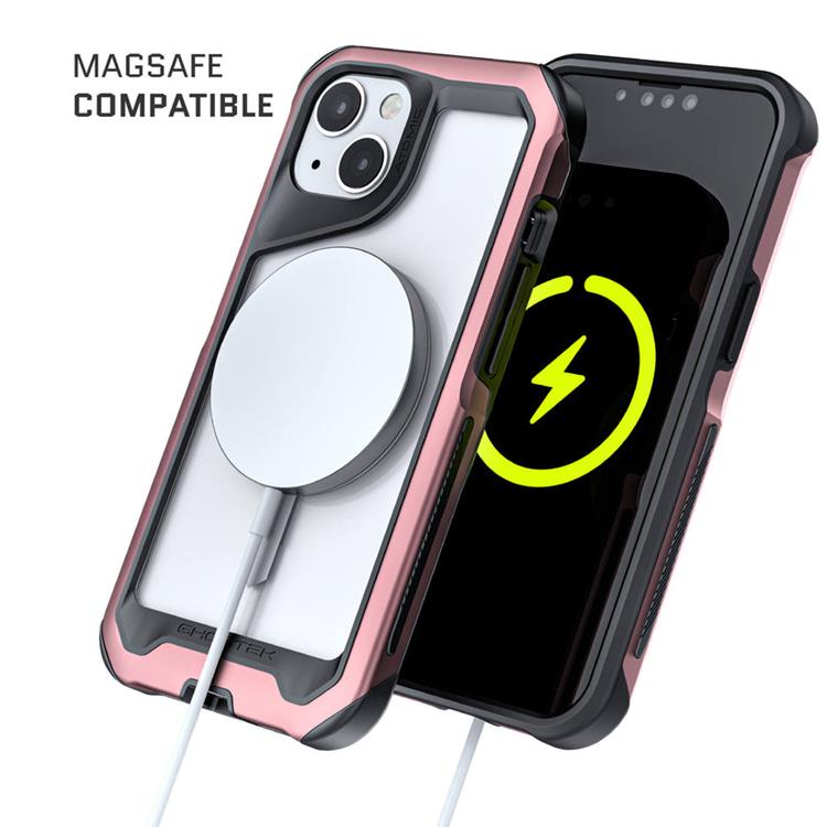 Ghostek Ghostek MagSafe Atomic Slim Skal iPhone 13 - Rosa