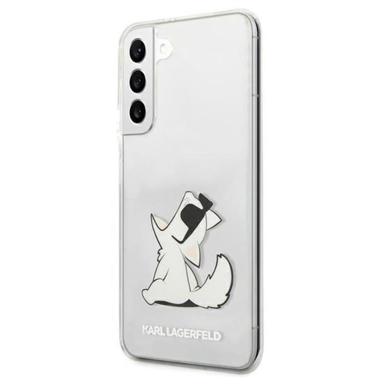 KARL LAGERFELD Karl Lagerfeld Choupette Eat Skal Galaxy S22 Plus - Transparent