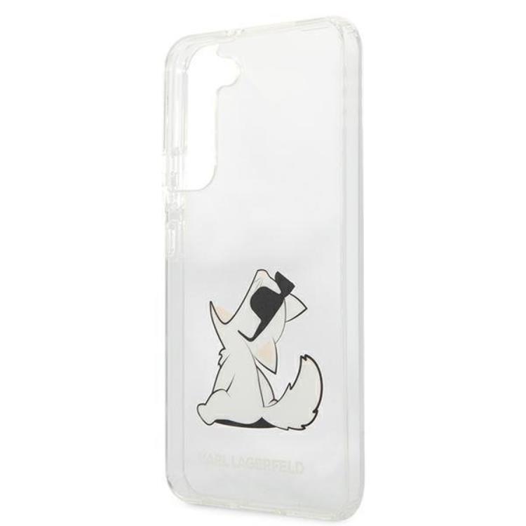KARL LAGERFELD Karl Lagerfeld Choupette Eat Skal Galaxy S22 Plus - Transparent