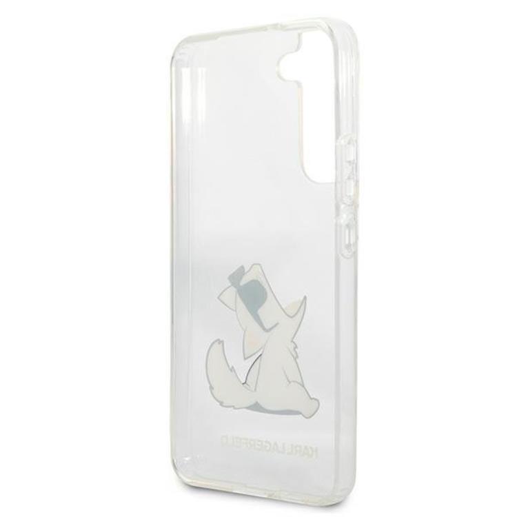 KARL LAGERFELD Karl Lagerfeld Choupette Eat Skal Galaxy S22 Plus - Transparent