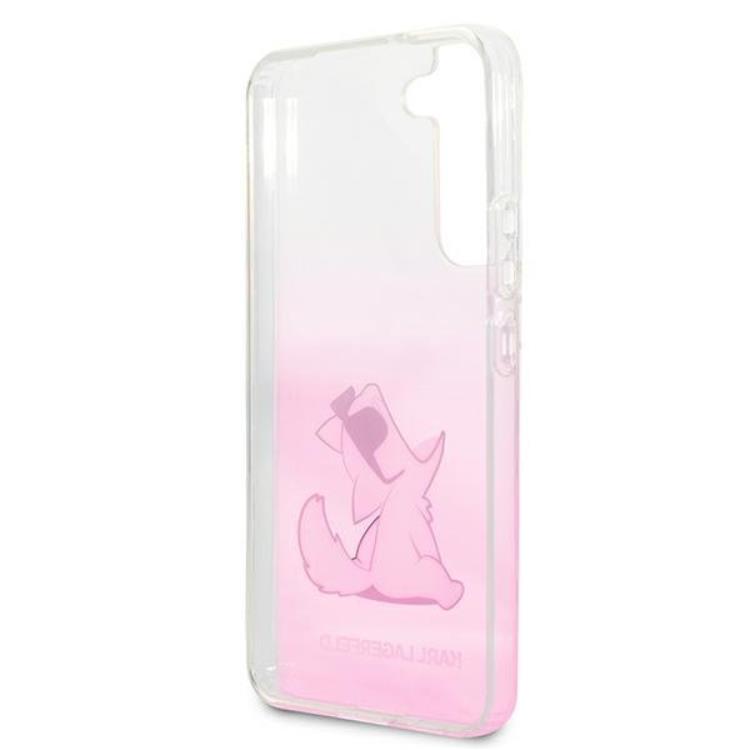 KARL LAGERFELD Karl Lagerfeld Choupette Eat Skal Galaxy S22 Plus - Rosa