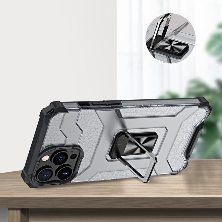 OEM Crystal Ring Kickstand Skal iPhone 11 Pro - Blå