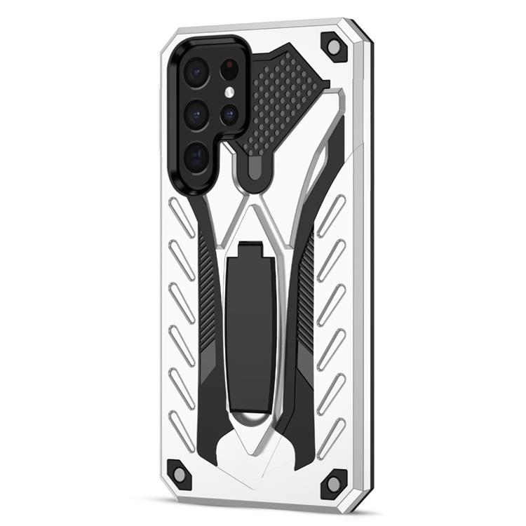 OEM Phantom Knight Skal Galaxy S22 Ultra - Silver