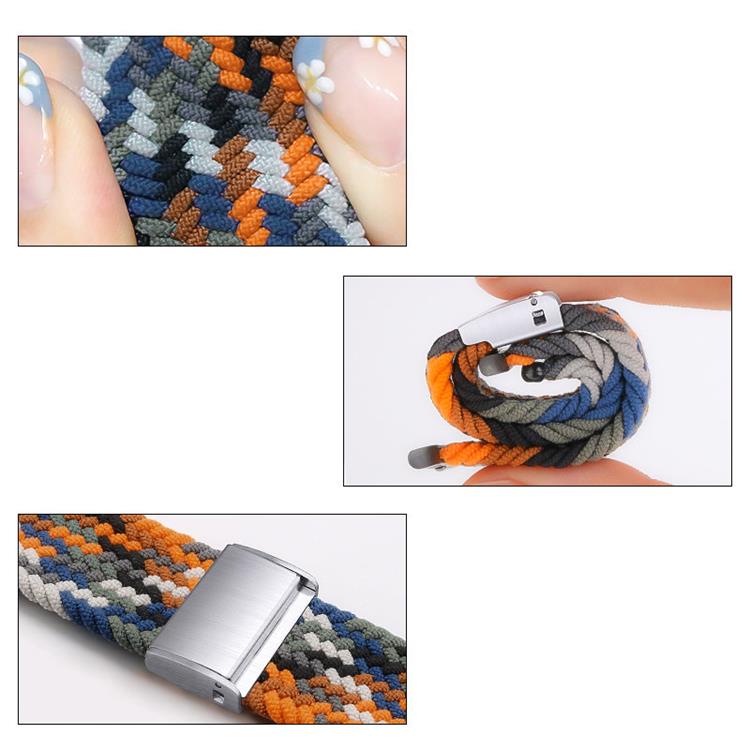 OEM Braided Fabric Apple Watch 7/6/SE/5/4/3/2 (41/40/38mm) - Flerfärgad