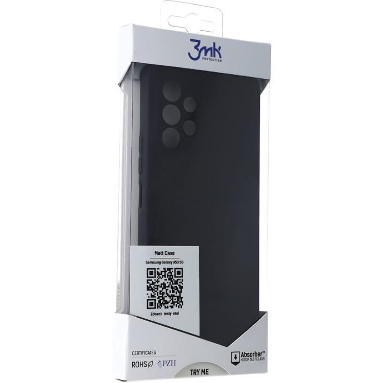 3MK 3MK Matt Skal Galaxy A53 5G - Svart