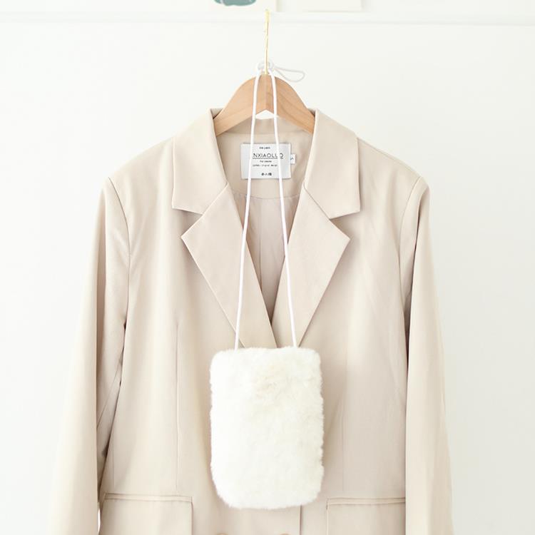 OEM Furr Halsbandsfodral - Vit