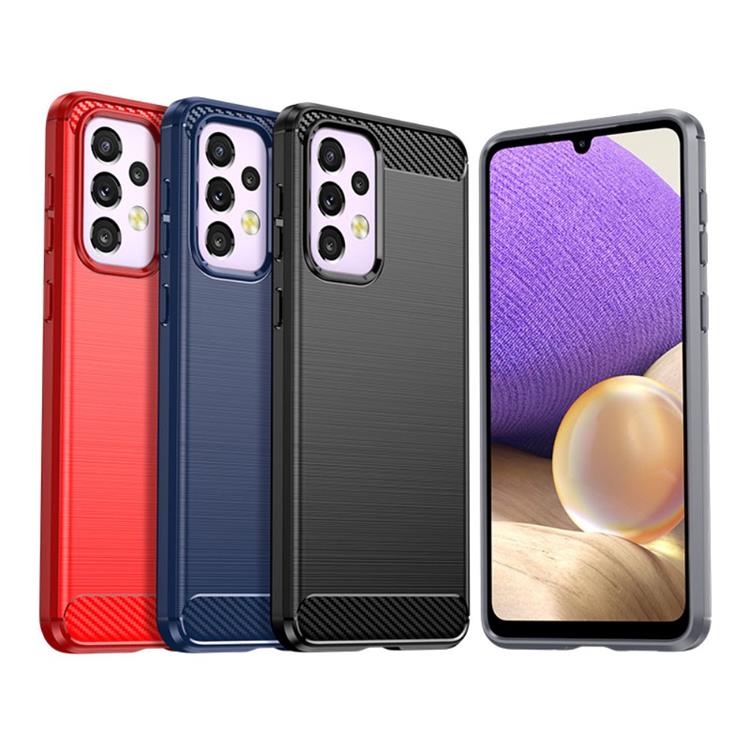 OEM Carbon Fiber Skal Galaxy A33 5G - Svart