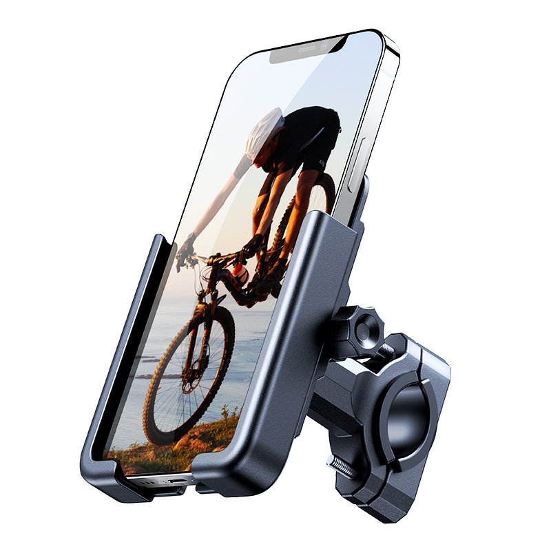 Wozinsky Wozinsky Metal Bike Smartphone Styre Mount - Svart