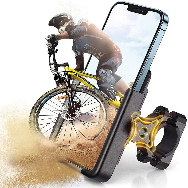 Wozinsky Wozinsky Metal Bike Smartphone Styre Mount - Svart