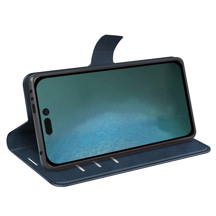 OEM Flip Folio iPhone 14 Pro Max Plånboksfodral - Blå