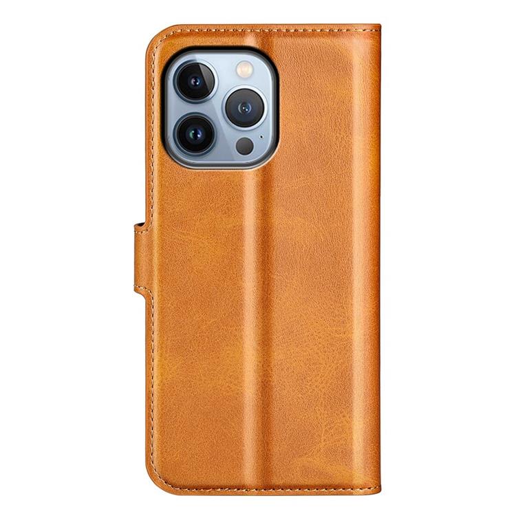 OEM Flip Folio iPhone 14 Pro Plånboksfodral - Gul