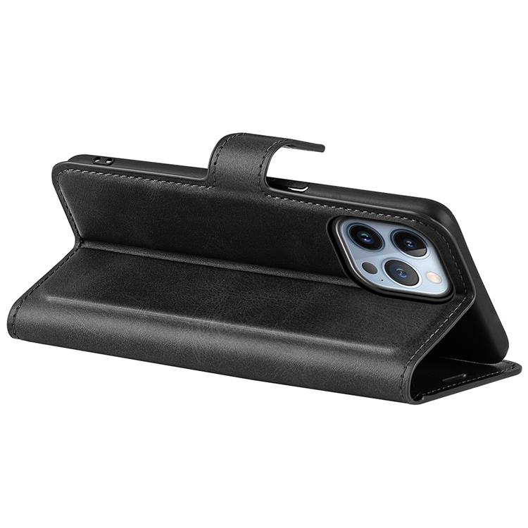 OEM Flip Folio iPhone 14 Pro Plånboksfodral - Svart