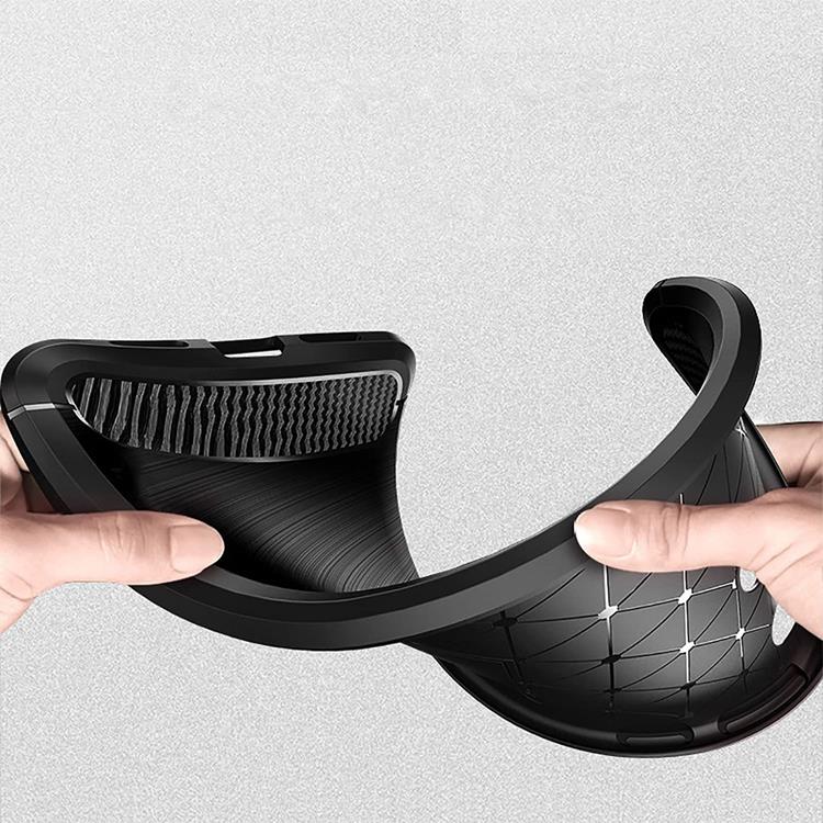 OEM Carbon Flexible Skal OnePlus Nord N200 5G - Svart