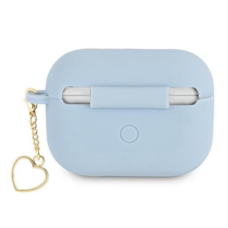 Guess Guess Silicone Heart Charm Collection Skal Airpods Pro - Blå