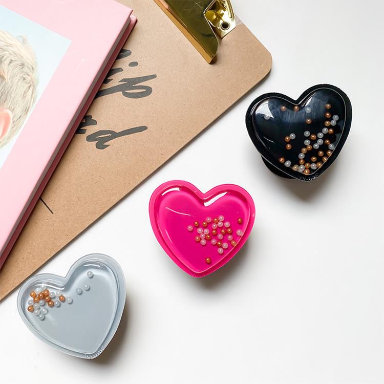 OEM Heart Beads Popup Hållare - Grön