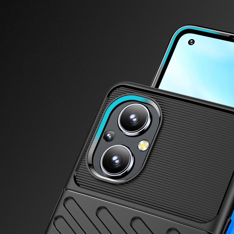 OEM Thunder Flexible Armored Skal OnePlus Nord N200 5G - Svart