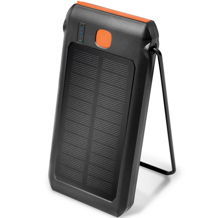 LogiLink LOGILINK Solcells-Powerbank 10000 mAh PD 18W