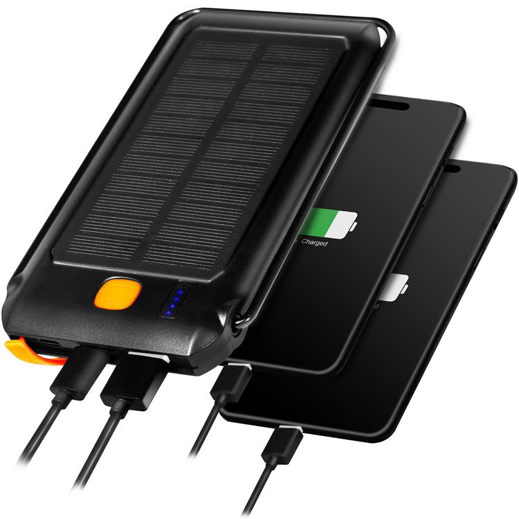 LogiLink LOGILINK Solcells-Powerbank 10000 mAh PD 18W