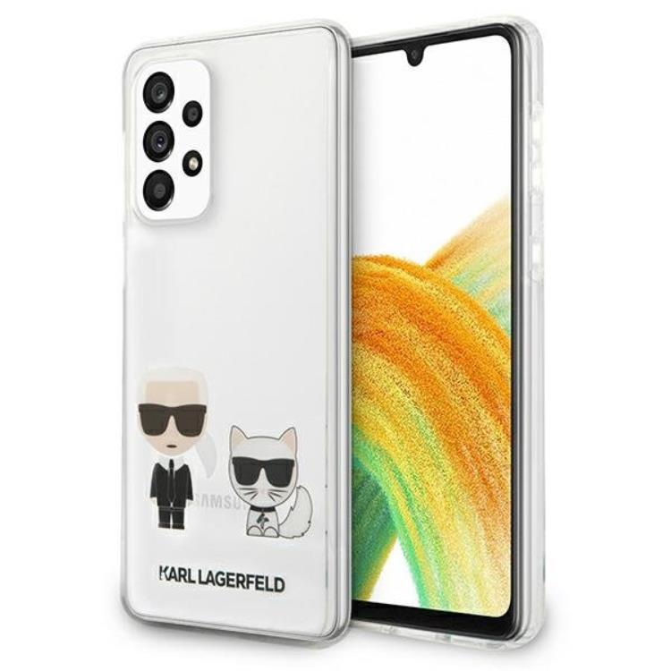 KARL LAGERFELD Karl Lagerfeld Galaxy A33 5G Skal Karl & Choupette - Transparent