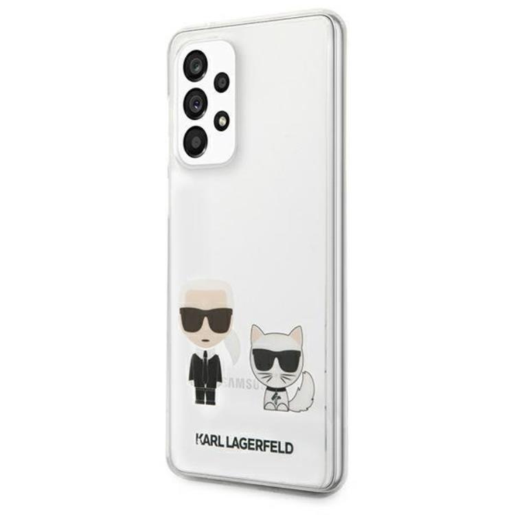 KARL LAGERFELD Karl Lagerfeld Galaxy A33 5G Skal Karl & Choupette - Transparent
