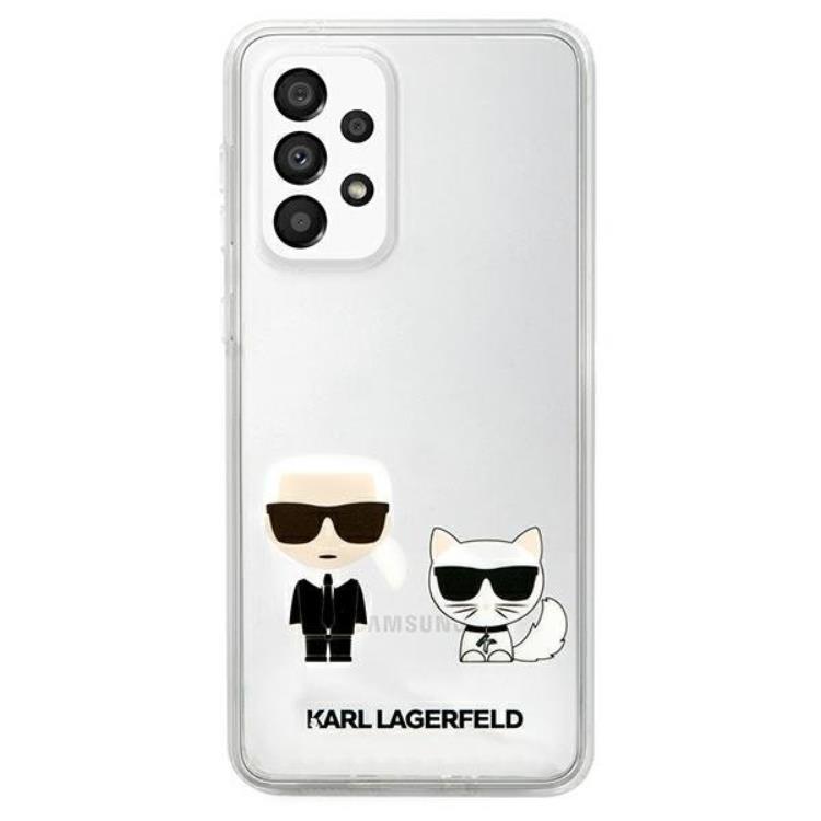 KARL LAGERFELD Karl Lagerfeld Galaxy A33 5G Skal Karl & Choupette - Transparent