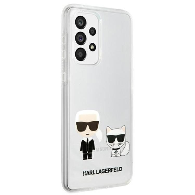 KARL LAGERFELD Karl Lagerfeld Galaxy A33 5G Skal Karl & Choupette - Transparent