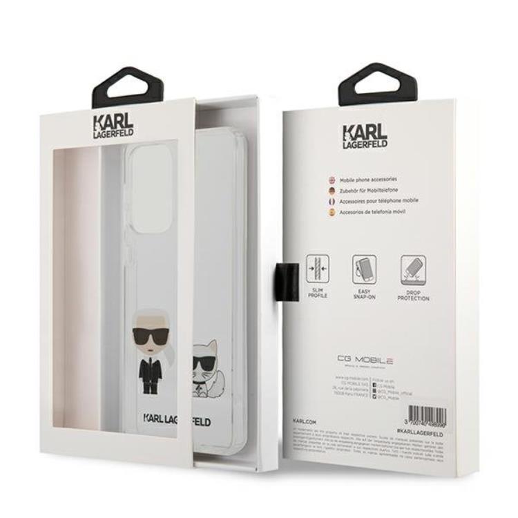 KARL LAGERFELD Karl Lagerfeld Galaxy A33 5G Skal Karl & Choupette - Transparent