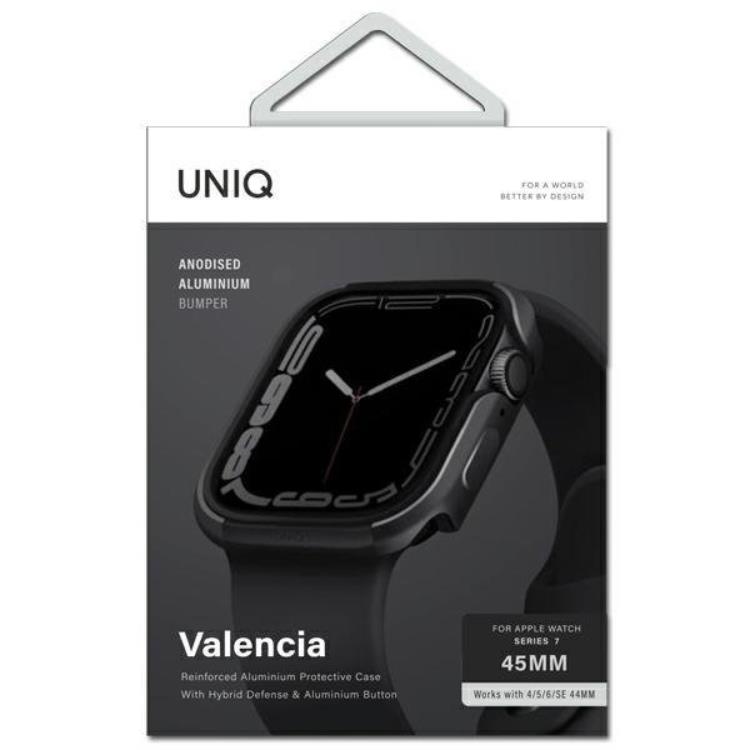 UNIQ Uniq Apple Watch 4/5/6/7/SE 40/41mm Skal Valencia - Graphite