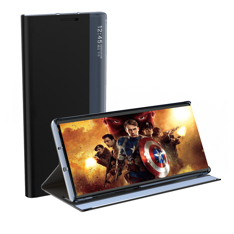 OEM Galaxy A73 Fodral New Sleep Flip - Blå