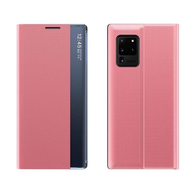 OEM Galaxy A73 Fodral Sleep Flip - Rosa