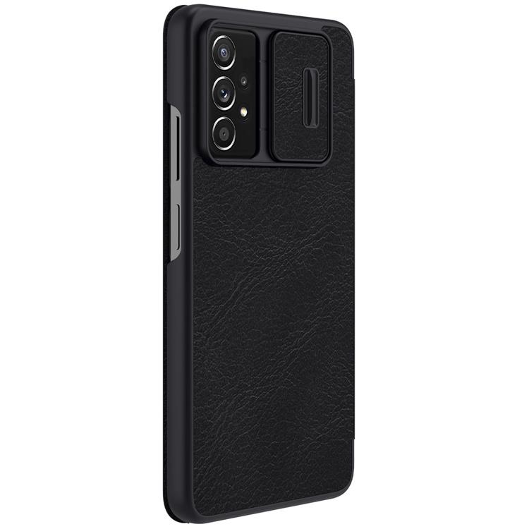 Nillkin Nillkin Galaxy A73 Fodral Qin läder Holster - Svart