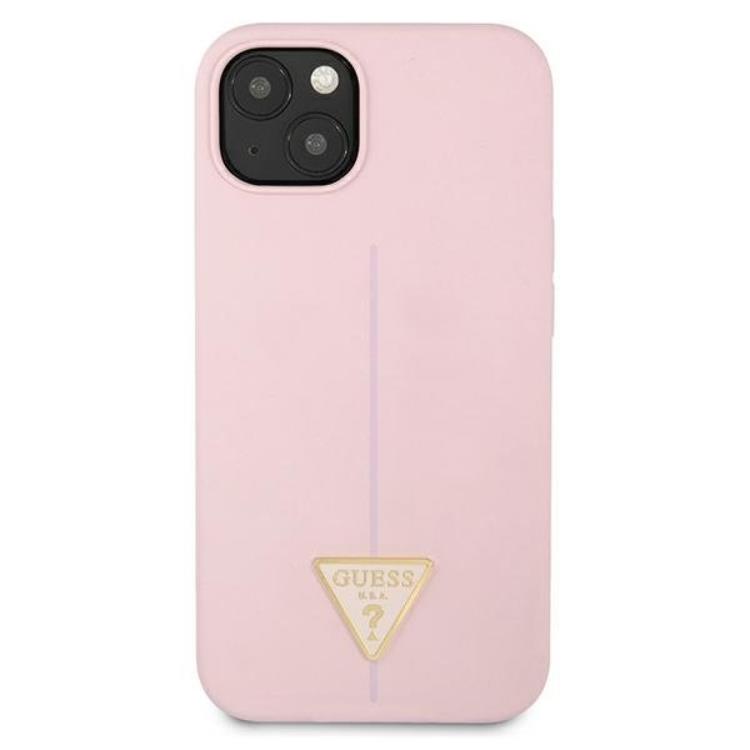 Guess Guess iPhone 13 mini Skal Silicone Triangle - Lila