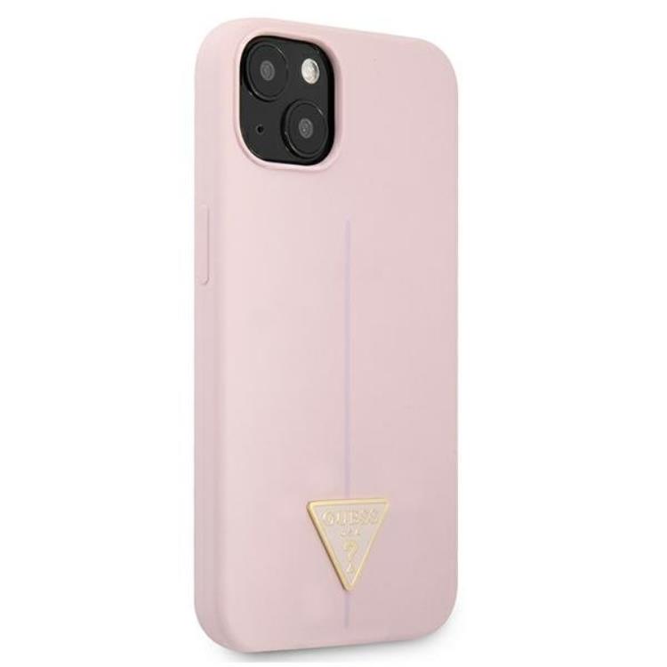Guess Guess iPhone 13 mini Skal Silicone Triangle - Lila
