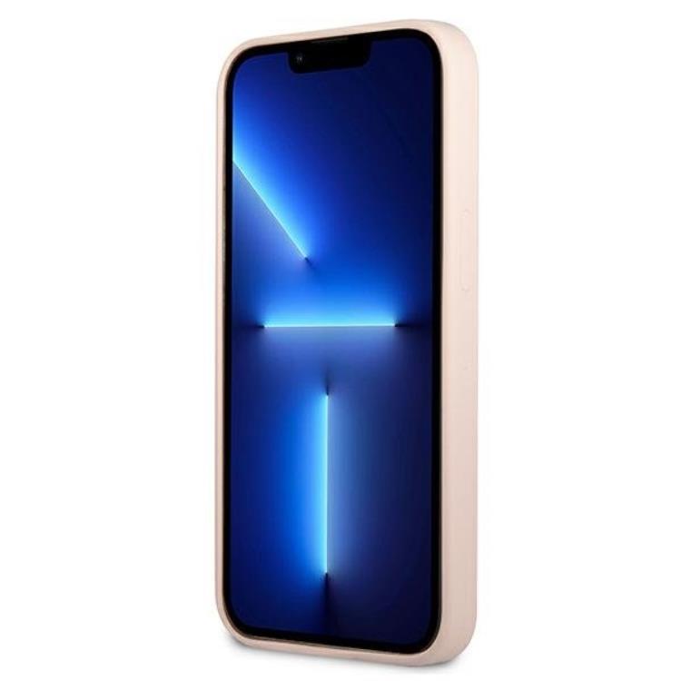 Guess Guess iPhone 13 Skal Silicone Triangle - Rosa