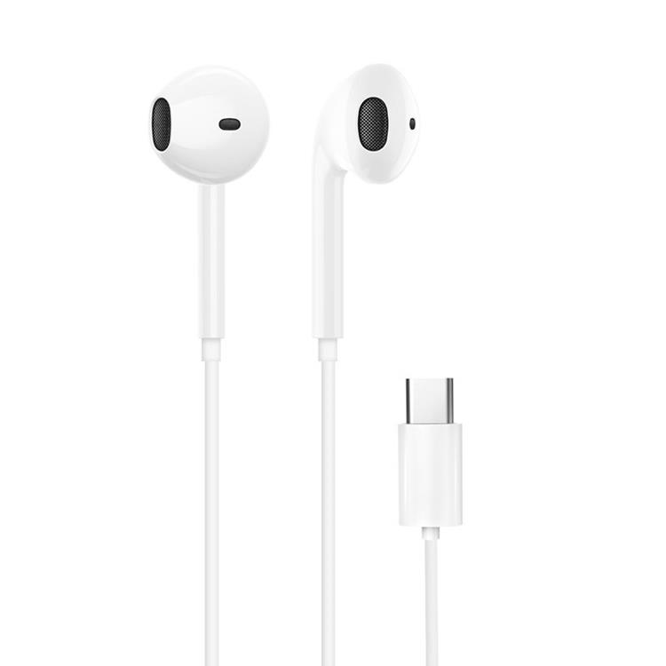 Dudao Dudao In-Ear Hörlurar med USB Typ-C Kontakt - Vit