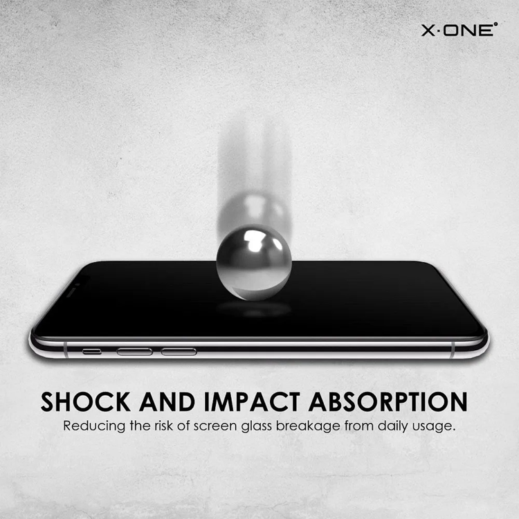 X-One X-ONE Full Cover matt Härdat Glas till iPhone 11