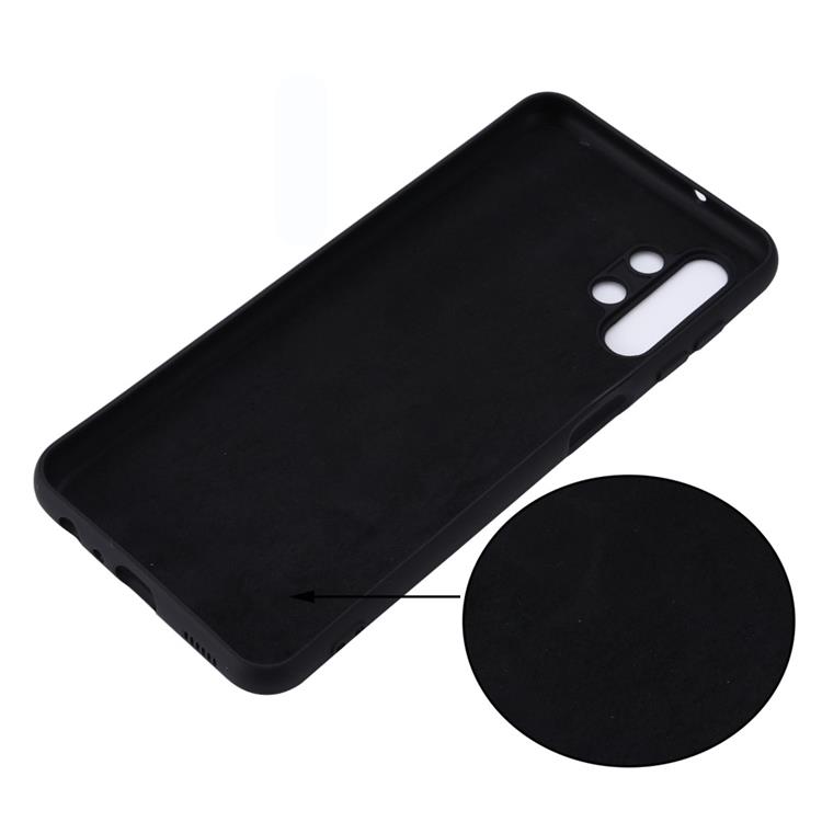 OEM Galaxy A13 4G Skal Liquid Silicone - Svart