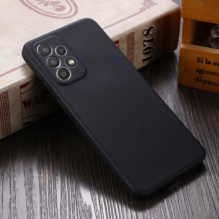 OEM Galaxy A33 5G Skal Liquid Silicone - Svart