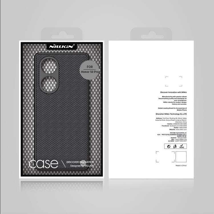 Nillkin Nillkin Huawei Honor 50 Pro Skal Nylon Textured - Svart