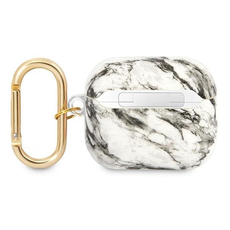Guess Guess Airpods 3 Skal Marble Strap Collection - Grå