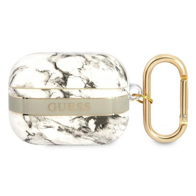Guess Guess Airpods Pro Skal Marble Strap Collection - Grå