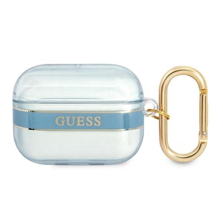 Guess Guess AirPods Pro Skal Strap Collection - Blå