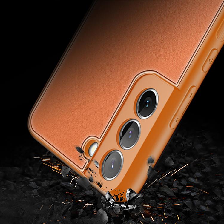 Dux Ducis DUX DUCIS Galaxy S22 Plus Skal Yolo Elegant Läder - Orange
